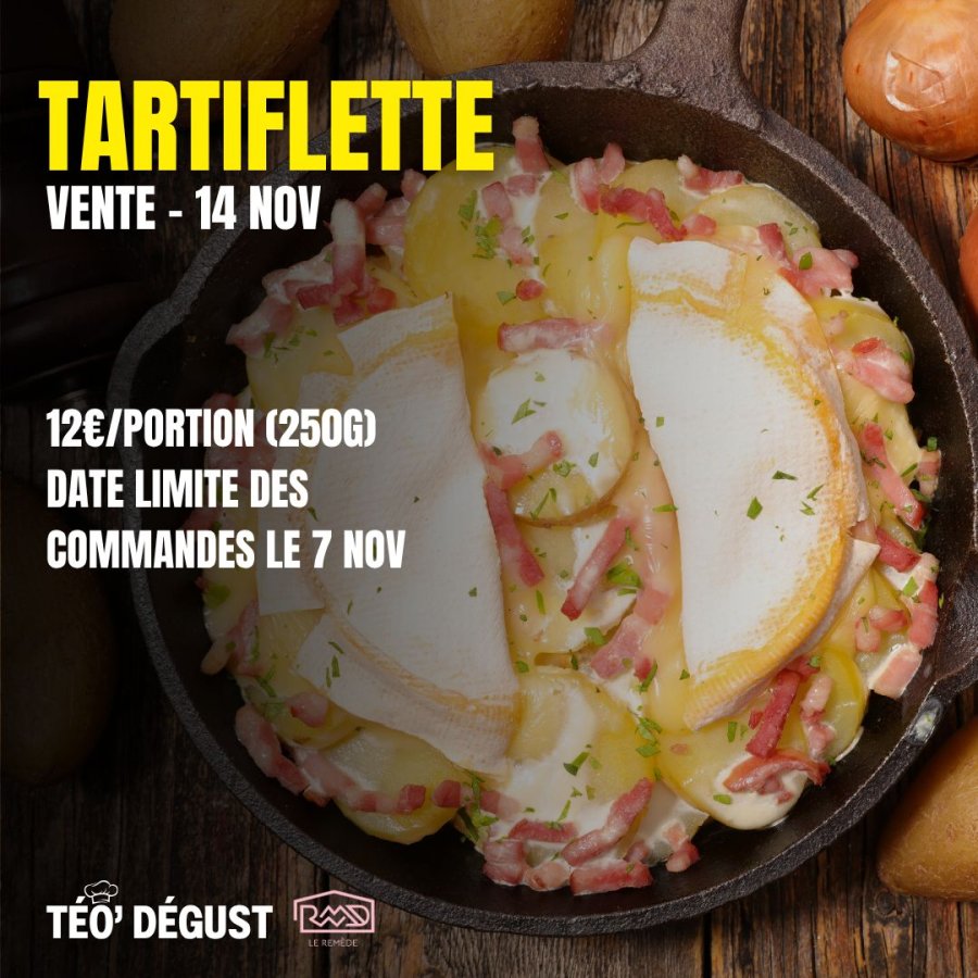 TEO'DEGUSTE TARTIFLETTE TEO'DEGUSTE TARTIFLETTE