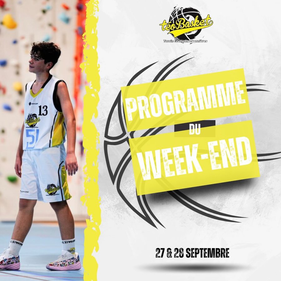 📆 Planning du Week-end 🏀