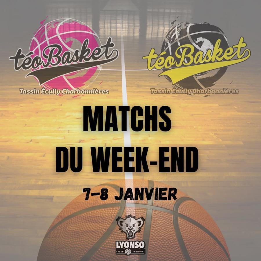 MATCH DU WEEK-END 7&8 JANVIER 2023