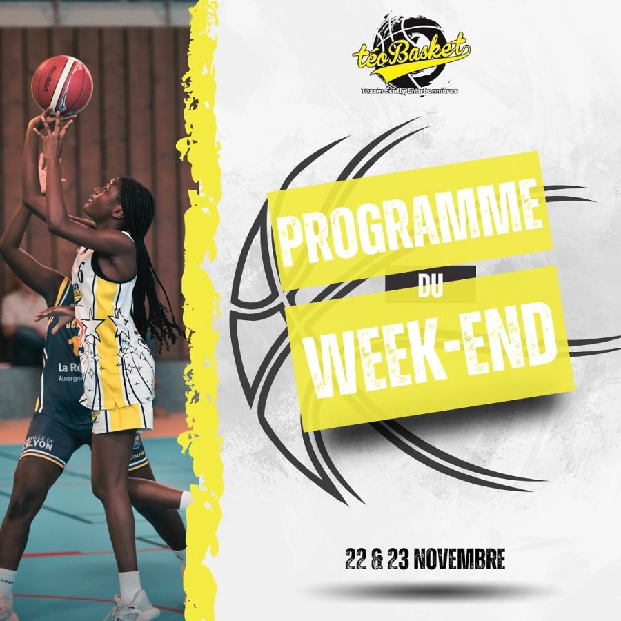 🏀Planning du week-end 📆