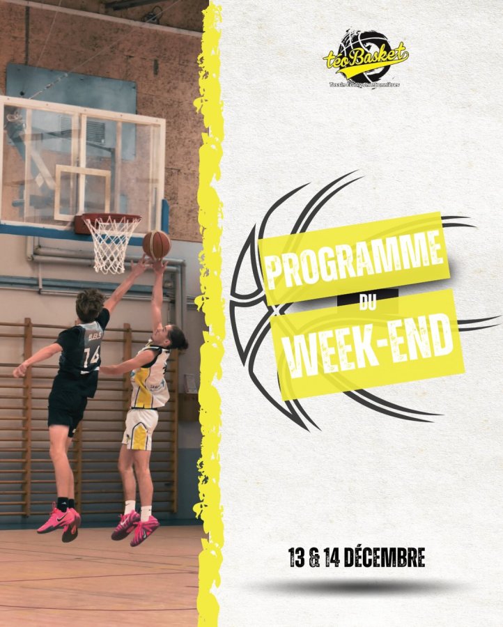 Planning du week-end 📆