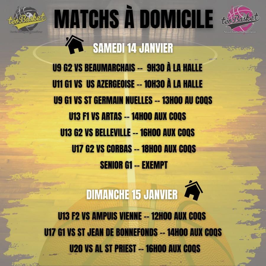 DOMICILE 14 & 15 JANVIER 2023